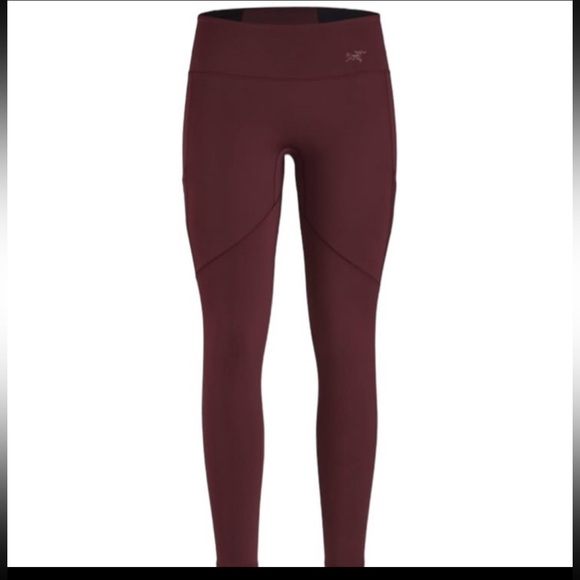 Arc’teryx Oriel Women’s Leggings, Purple/Brown, Sz XL - Picture 1 of 6